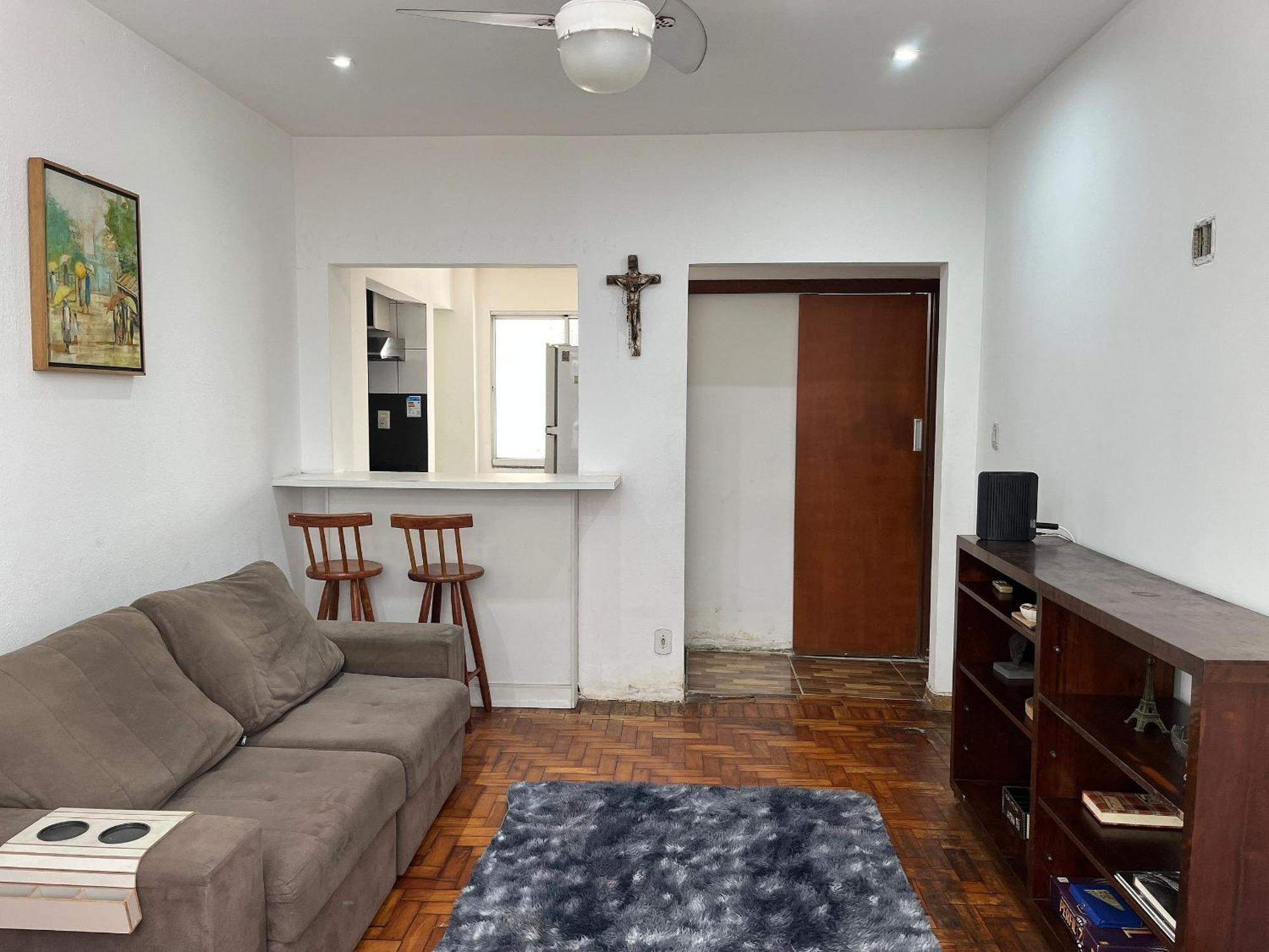 Apartamento Espacoso Na De Copacabana